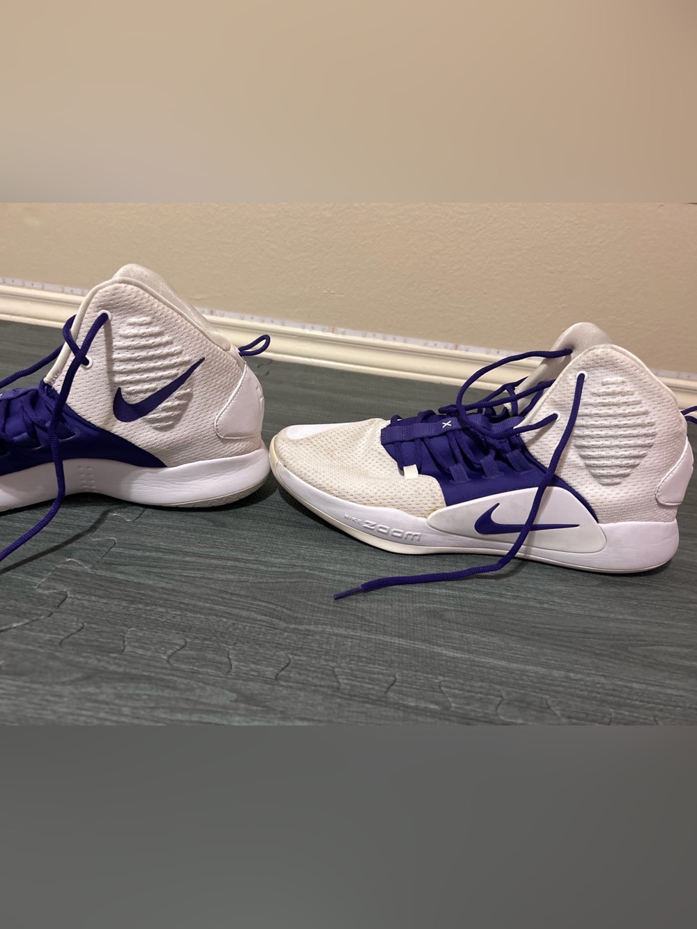 Nike Hyperdunk X TB white purple size 15